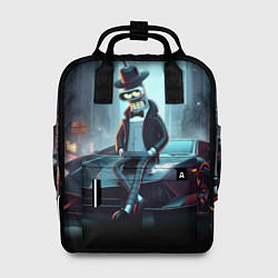 Женский рюкзак Бендер счастливый владелец Ламборджини