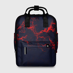 Рюкзак женский Lightning red glow, цвет: 3D-принт