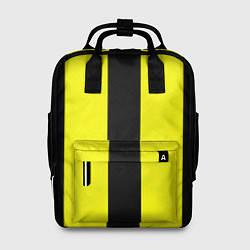 Женский рюкзак Color yellow black line