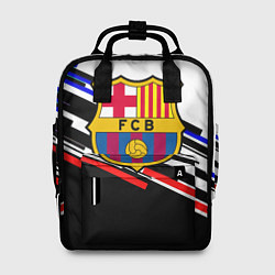 Женский рюкзак Barcelona полосы текстура спорт