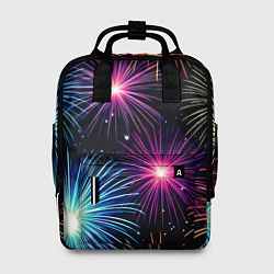 Женский рюкзак Стилизованный праздничный салют