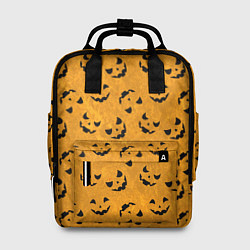 Женский рюкзак Страшно веселый паттерн на Halloween