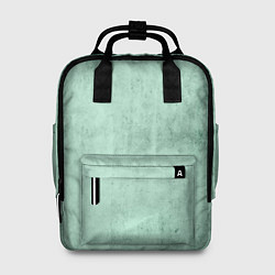 Рюкзак женский Текстура зелёный бетон, цвет: 3D-принт