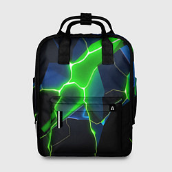 Женский рюкзак Neon green glow