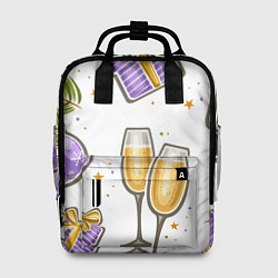 Женский рюкзак Новогодний вайб