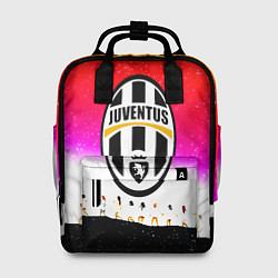 Рюкзак женский Ювентус спорт люди, цвет: 3D-принт