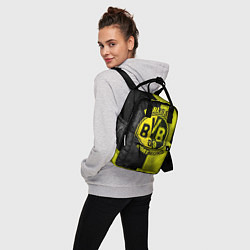 Рюкзак женский Borussia Dortmund, цвет: 3D-принт — фото 2