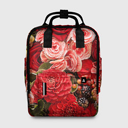 Рюкзак женский Ассорти из цветов, цвет: 3D-принт