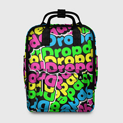 Рюкзак женский Drop Dead: Acid Pattern, цвет: 3D-принт