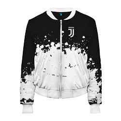 Бомбер женский FC Juventus Sport, цвет: 3D-белый