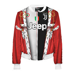 Бомбер женский King Juventus, цвет: 3D-белый