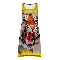 Туника женская Оскал тигра, цвет: 3D-принт