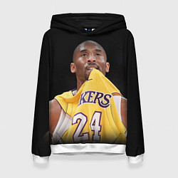 Толстовка-худи женская Kobe Bryant, цвет: 3D-белый