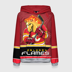 Женская толстовка Calgary Flames