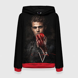 Толстовка-худи женская Stefan Salvatore V3, цвет: 3D-красный