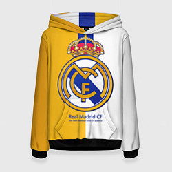 Толстовка-худи женская Real Madrid CF, цвет: 3D-черный