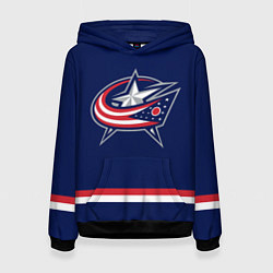 Женская толстовка Columbus Blue Jackets