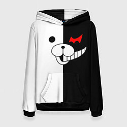 Толстовка-худи женская Monokuma, цвет: 3D-черный