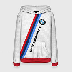Женская толстовка BMW Motorsport: White Carbon