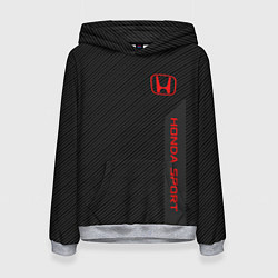 Толстовка-худи женская Honda: Sport Line, цвет: 3D-меланж
