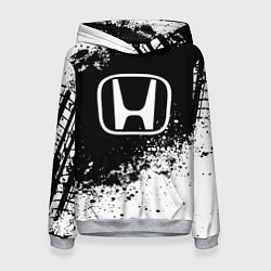 Женская толстовка Honda: Black Spray