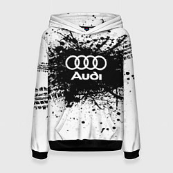 Женская толстовка Audi: Black Spray