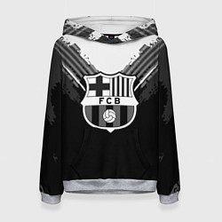 Женская толстовка FC Barcelona: Black Style