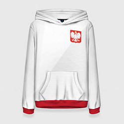 Женская толстовка Poland Team: Home WC-2018