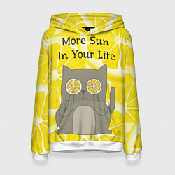 Женская толстовка More Sun In Your Life