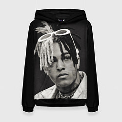 Толстовка-худи женская XXXTentacion, цвет: 3D-черный