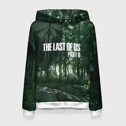 Толстовка-худи женская The Last Of Us: Dark Forest, цвет: 3D-белый