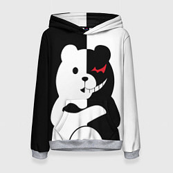 Толстовка-худи женская Monokuma Drae, цвет: 3D-меланж