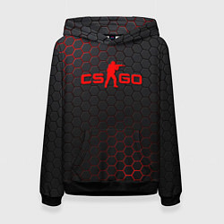 Женская толстовка CS:GO Grey Carbon