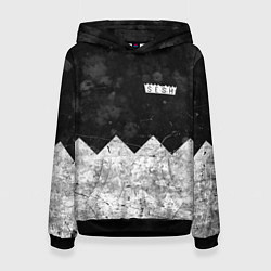 Толстовка-худи женская BONES: SESH Team, цвет: 3D-черный