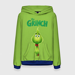 Толстовка-худи женская The Grinch, цвет: 3D-синий