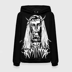 Толстовка-худи женская Ghostemane: Devil, цвет: 3D-черный