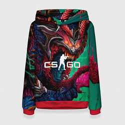 Женская толстовка CS GO hyper beast skin