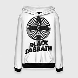 Толстовка-худи женская Black Sabbath, цвет: 3D-черный