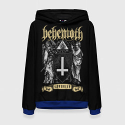 Толстовка-худи женская Behemoth: Satanist, цвет: 3D-синий