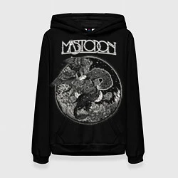 Толстовка-худи женская Mastodon: Dark Witch, цвет: 3D-черный