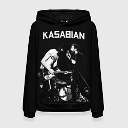 Толстовка-худи женская Kasabian Rock, цвет: 3D-черный