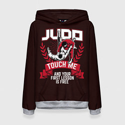 Женская толстовка Judo: Touch Me