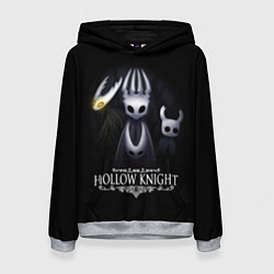 Толстовка-худи женская Hollow Knight, цвет: 3D-меланж