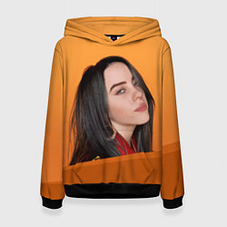 Женская толстовка BILLIE EILISH: Orange Mood