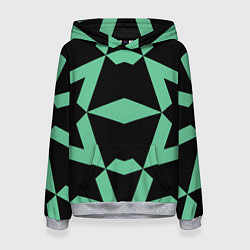 Женская толстовка Abstract zigzag pattern