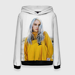 Толстовка-худи женская BILLIE EILISH, цвет: 3D-черный