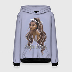 Толстовка-худи женская Ariana Grande Ариана Гранде, цвет: 3D-черный