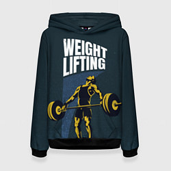 Женская толстовка Wheight lifting