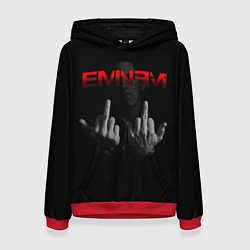 Толстовка-худи женская EMINEM, цвет: 3D-красный