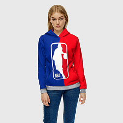 Толстовка-худи женская NBA Kobe Bryant, цвет: 3D-меланж — фото 2